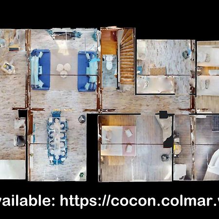 Le Cocon Colmarien - Proche Centre Ville Et Gare - Stationnement Gratuit - 10 Personnes Bagian luar foto