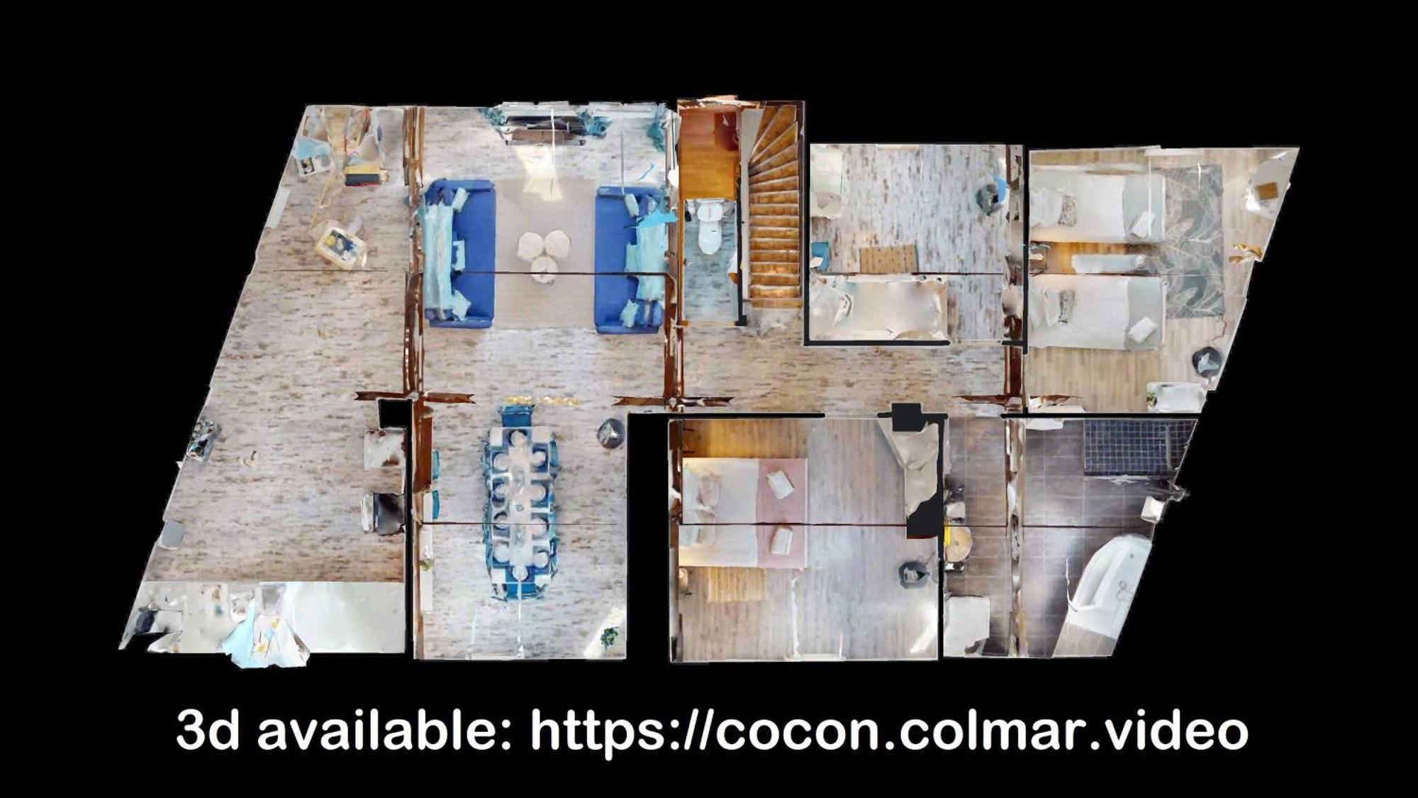 Le Cocon Colmarien - Proche Centre Ville Et Gare - Stationnement Gratuit - 10 Personnes Bagian luar foto
